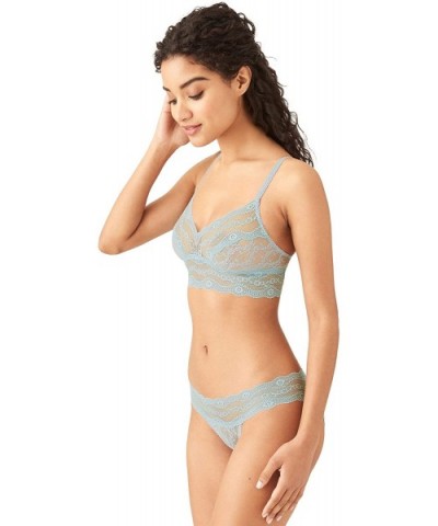 Women's Lace Kiss Bralette - Forget Me Not - CW12N5O9U1Z $27.72 Bras