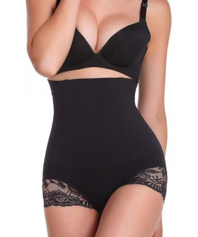 Women Shapewear Butt Lifter Waist Cincher Boy Short Tummy Control Panty - Black(butt Lifter) - CK128JO4NFD $21.58 Shapewear