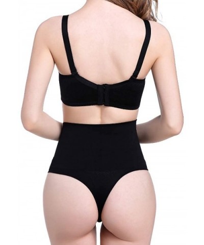 Women Body Shaper Butt Lifter High Waist Tummy Control Panties Seamless Thong Slim Waist Trainer - Black - CJ18UYAH6Y3 $17.29...