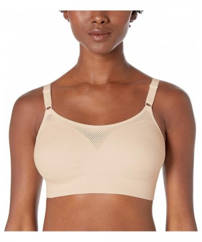 Women's Easy Does It Wire-Free 2-ply Bra - Butterscotch - CO18ULO2748 $36.27 Bras