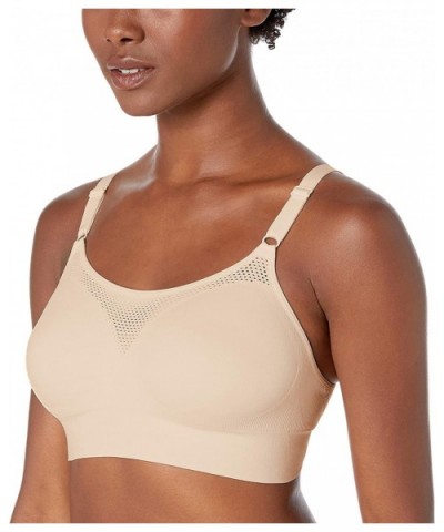 Women's Easy Does It Wire-Free 2-ply Bra - Butterscotch - CO18ULO2748 $36.27 Bras