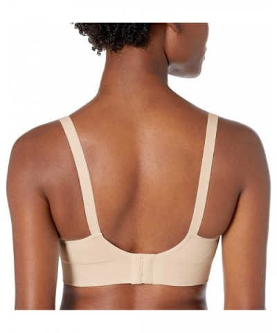 Women's Easy Does It Wire-Free 2-ply Bra - Butterscotch - CO18ULO2748 $36.27 Bras