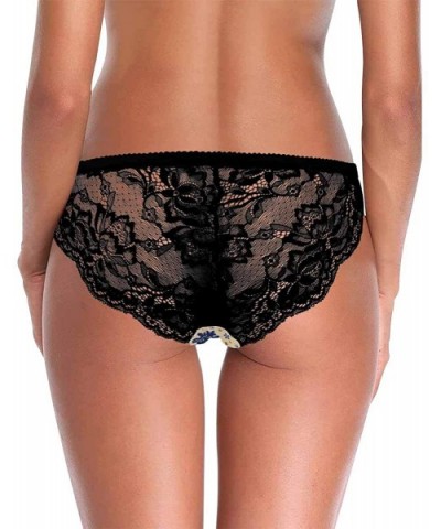 Ladies Low-Waist Bud Silk Comfortable Briefs Owl- Deer- Foxes- Squirrel- Birds - Multi 1 - CP19E6YG636 $38.17 Thermal Underwear