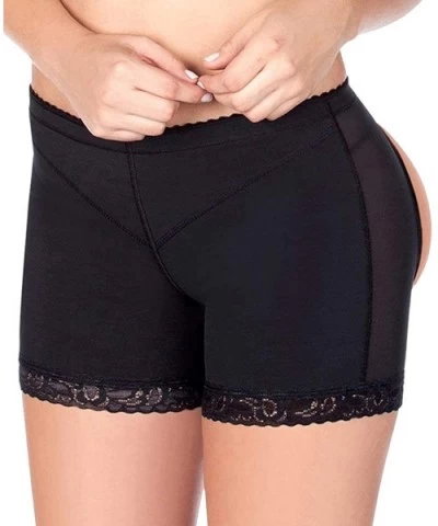 Women Butt Lifter Body Shaper Tummy Control Panties Hip Enhancer Underwear Shapewear - Black With Lace - C018IDXGOKA $15.56 S...