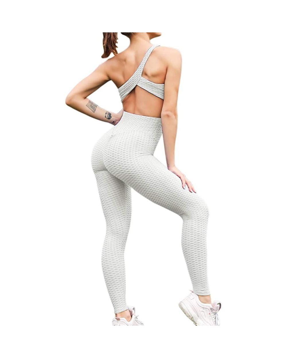 Fashion Women's Summer Playsuit Bodycon Party Jumpsuit Romper Trousers - A White - C318S6AWTLW $34.68 Thermal Underwear