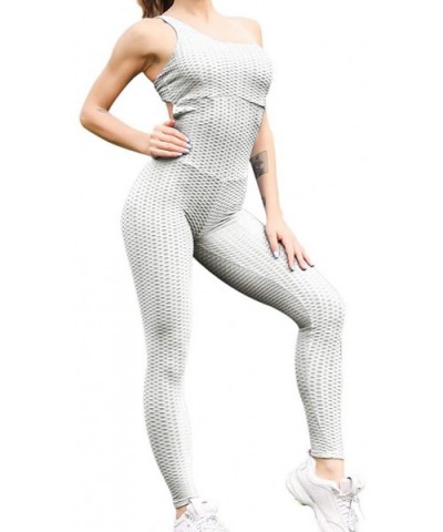 Fashion Women's Summer Playsuit Bodycon Party Jumpsuit Romper Trousers - A White - C318S6AWTLW $34.68 Thermal Underwear