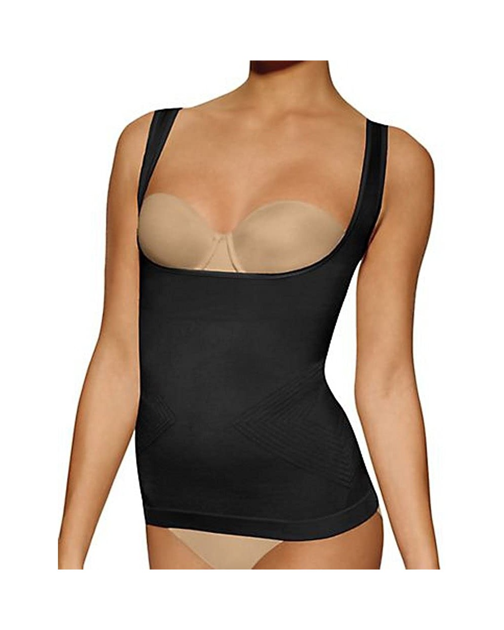 Women's Invisible Look Slimming Torset - Black - CI11NSHKCVV $34.46 Shapewear