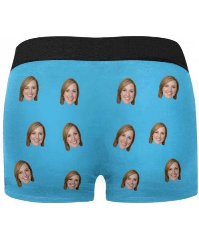 Personalized Mens Photo Boxer Briefs- Face on Novelty Shorts Underpants for Boyfriend Husband All Mine - Multi 13 - CJ1986Q05...