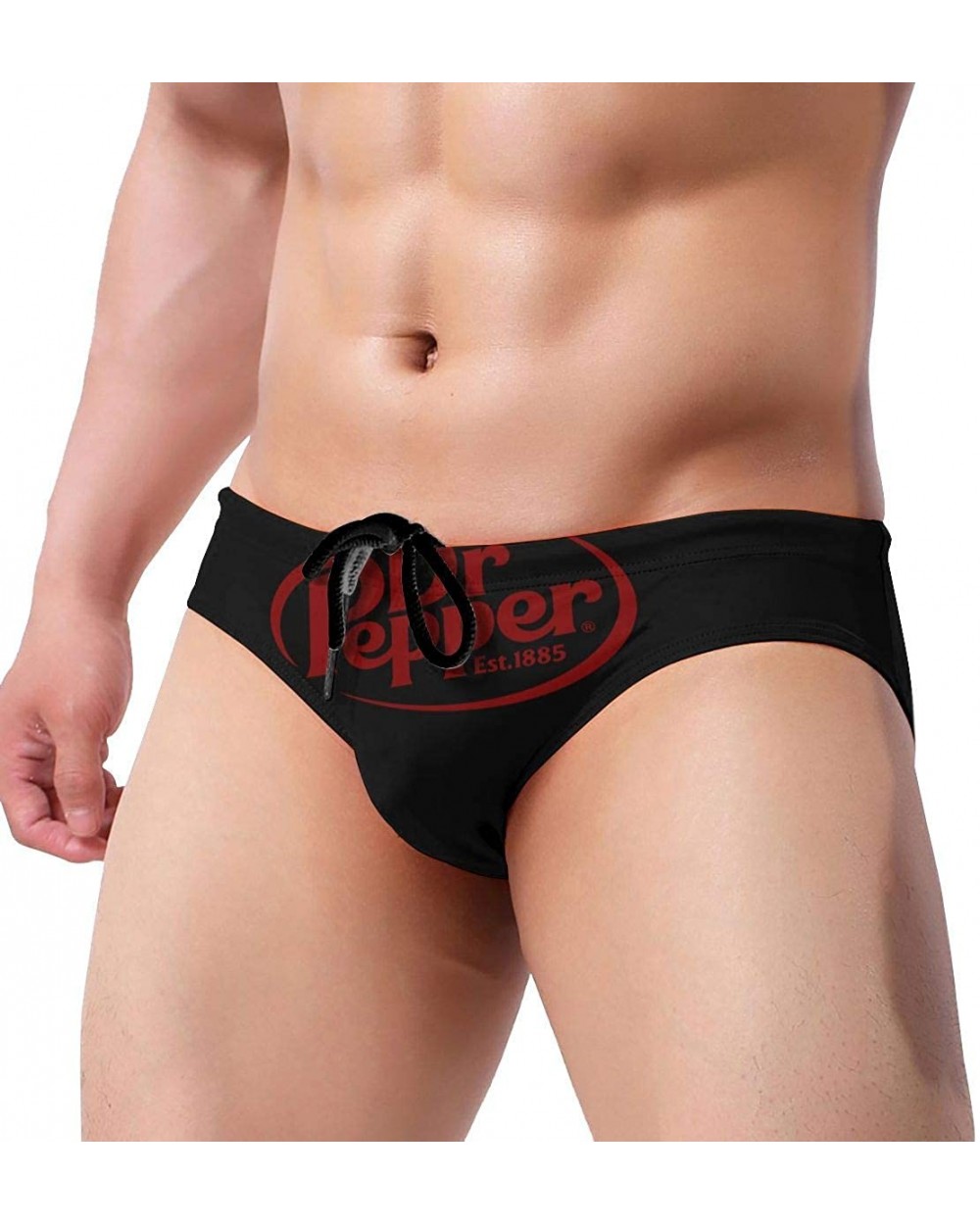 Dr Pepper Logo Men's Beach Swimming Trunks Brief Swimsuit Swim Underwear Boardshorts - Dr Pepper Logo2 - CA19CAD79D5 $34.69 B...