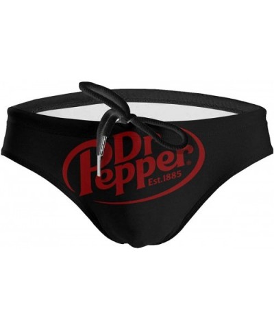 Dr Pepper Logo Men's Beach Swimming Trunks Brief Swimsuit Swim Underwear Boardshorts - Dr Pepper Logo2 - CA19CAD79D5 $34.69 B...