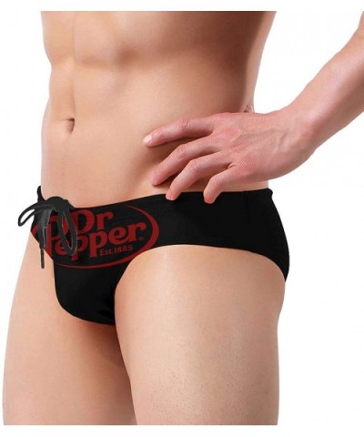 Dr Pepper Logo Men's Beach Swimming Trunks Brief Swimsuit Swim Underwear Boardshorts - Dr Pepper Logo2 - CA19CAD79D5 $34.69 B...