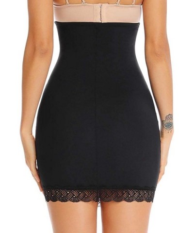 Lace Half Slip for Under Dresses Shapewear High Waist Skirt Halfslip Dress for Women Tummy Control - Black - CJ194M9ZOWL $26....