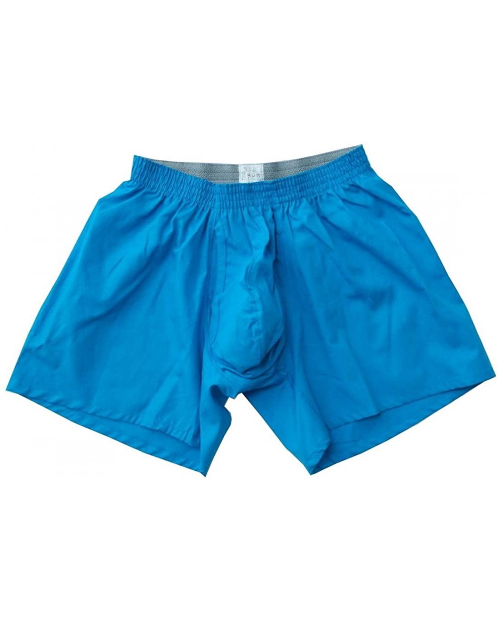 Men's 3D-Crotch Breathable/Comfortable Boxers - Bright Blue - CP112K07DRD $34.88 Boxers