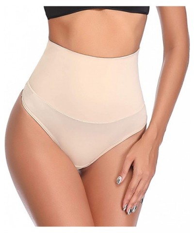 High Waist Thong Shapewear for Women - Nude-0267 - CP18XGY7YU2 $19.70 Shapewear