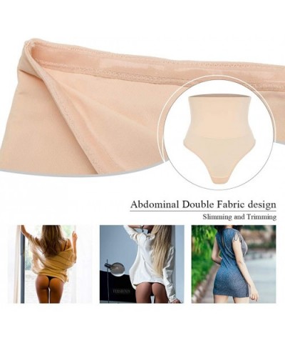 High Waist Thong Shapewear for Women - Nude-0267 - CP18XGY7YU2 $19.70 Shapewear