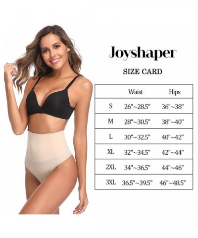 High Waist Thong Shapewear for Women - Nude-0267 - CP18XGY7YU2 $19.70 Shapewear