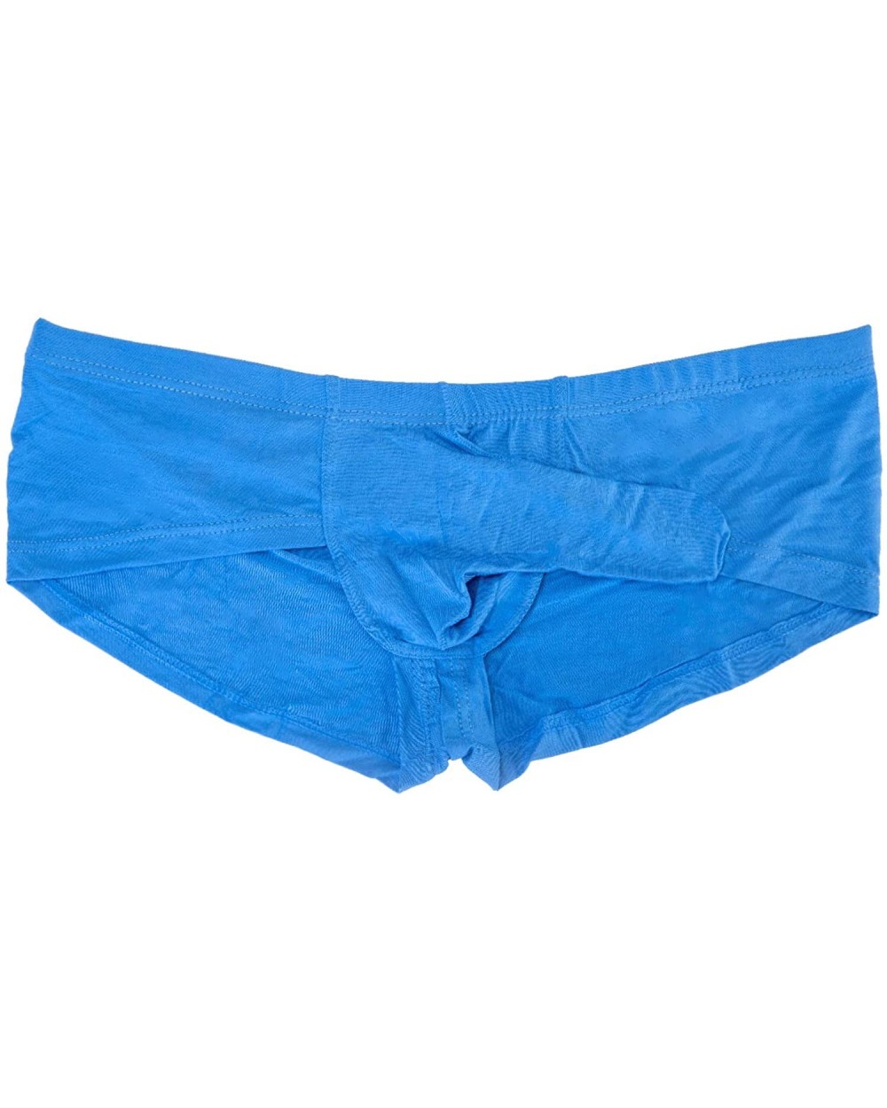 Men's Sexy Underwear Boxer Briefs with Sheath - Light Blue - CJ18422EWWC $11.61 Boxer Briefs