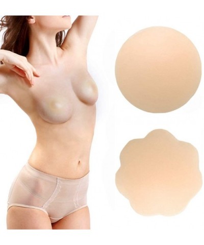 8 Pairs Pasties Womens Reusable Adhesive Nipple Covers Invisible Round Silicone Cover Concealers - CF1868HG9CA $24.12 Accesso...