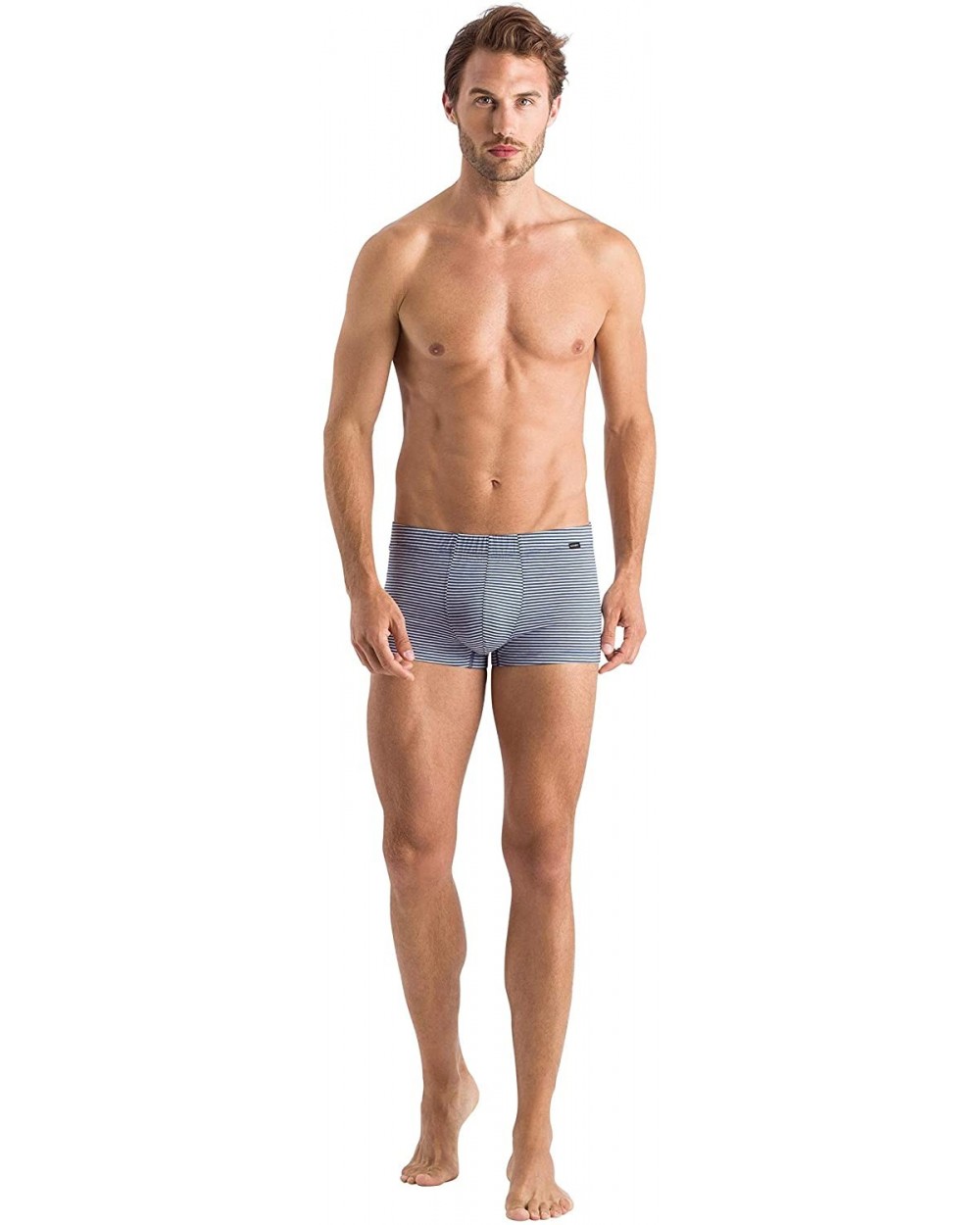 Men's Sporty Stripe Boxer Brief - Stripe Lavanda - C118Y24SSLO $51.81 Boxer Briefs