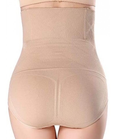 Women's Shapewear Hi-Waist Shaping Brief Firm Control - Black - CI18ALNWLE0 $14.06 Shapewear