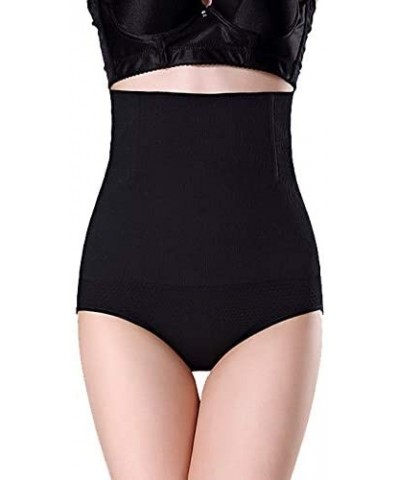 Women's Shapewear Hi-Waist Shaping Brief Firm Control - Black - CI18ALNWLE0 $14.06 Shapewear