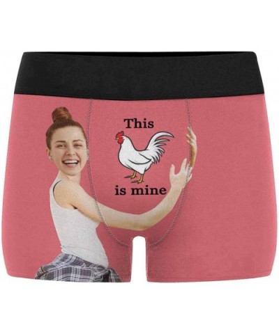 Custom Face Boxers This Cock is Mine White Personalized Face Briefs Underwear for Men - Multi 2 - C918XW0L9EH $38.96 Briefs