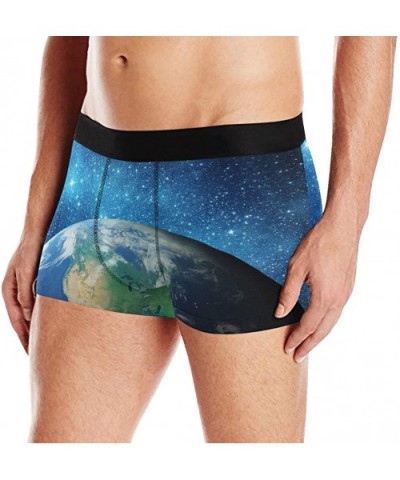 Carina Nebula Space Galaxy Comfort Boxer Briefs Underwear Men for Him Men Youth - Design 03 - C61928HTLEY $45.87 Boxer Briefs