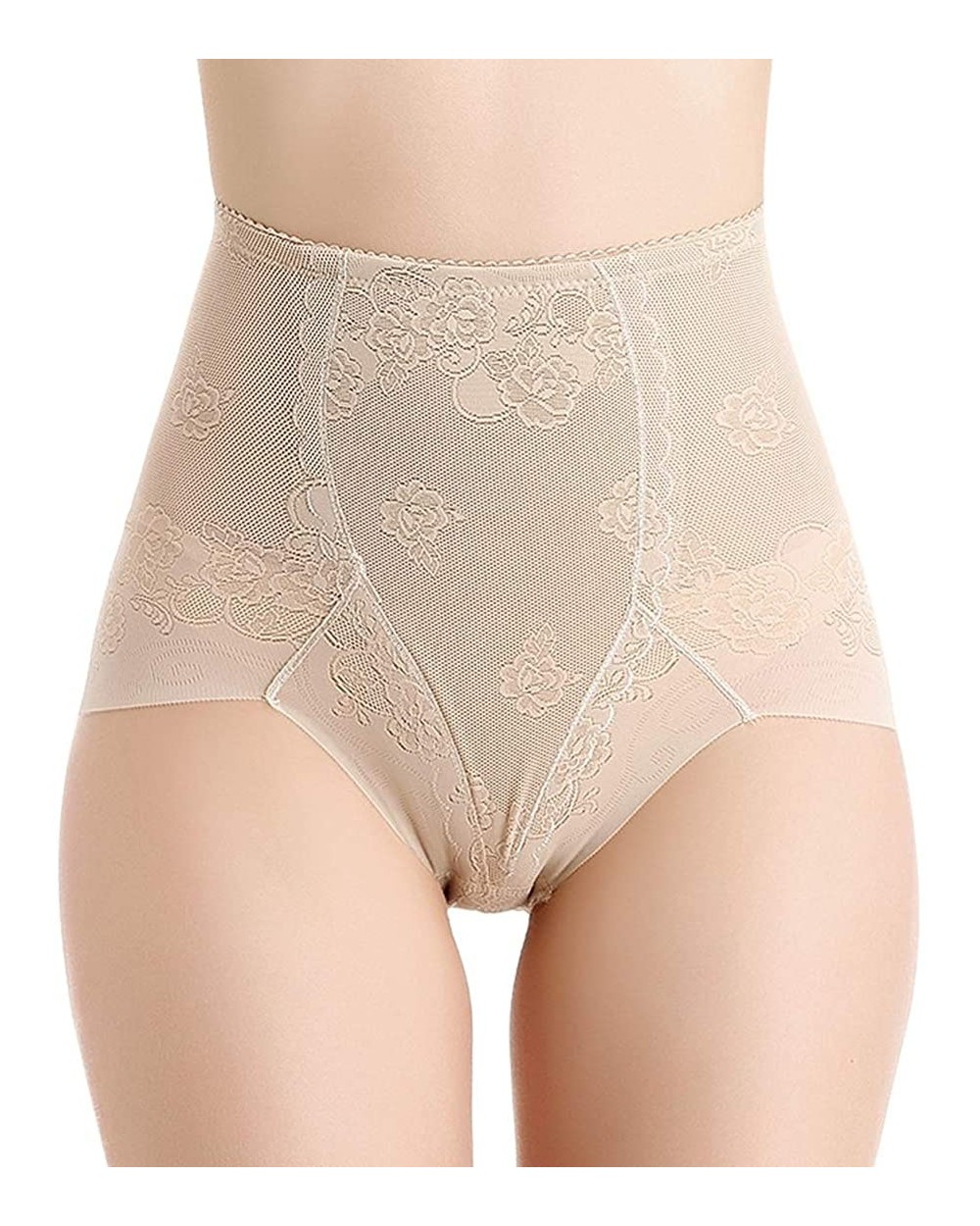 Women High Waist Underwear Pants Tummy Control Panties Sexy Slimming Butt Lifter - Khaki - CN19046SLEC $37.53 Shapewear