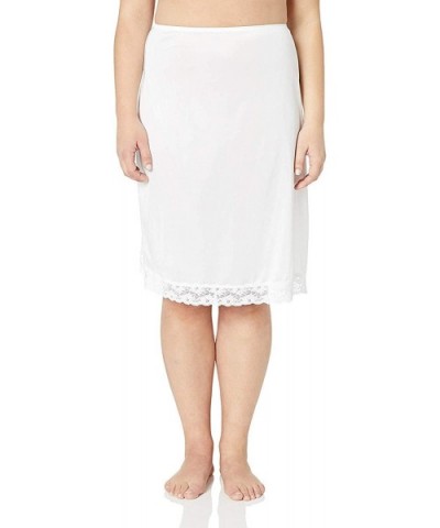 Long Skirt (UM52030) White- 27" S (Pack of 3) - C511T9PUQK3 $39.80 Slips