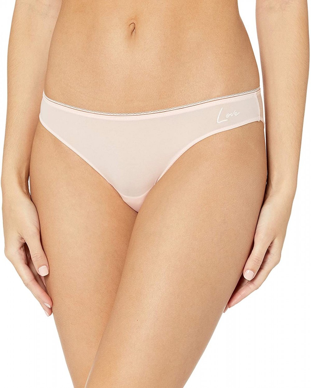 Women's Love Bridal Bikini Panty - Blush - CX18E4MRYGG $26.80 Panties