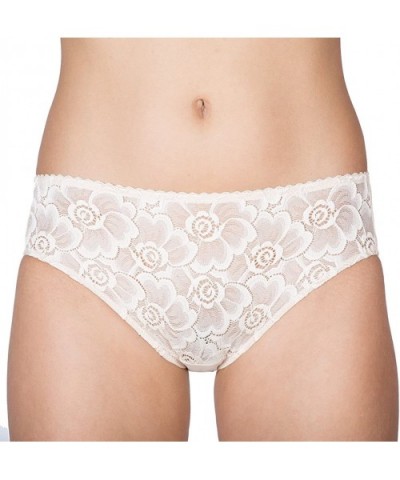 Womens Knickers/Briefs "Anette" - Beige - CD11KRDKHHX $27.20 Panties