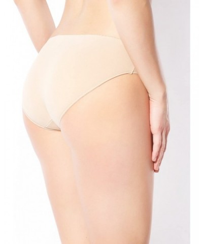 Womens Knickers/Briefs "Anette" - Beige - CD11KRDKHHX $27.20 Panties