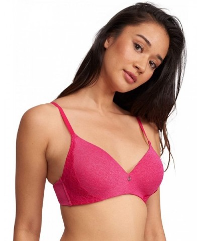 Women's Soft Foam Cup Wirefree T-Shirt Bra - Dragonfruit Mix - C918RTIO04A $55.42 Bras