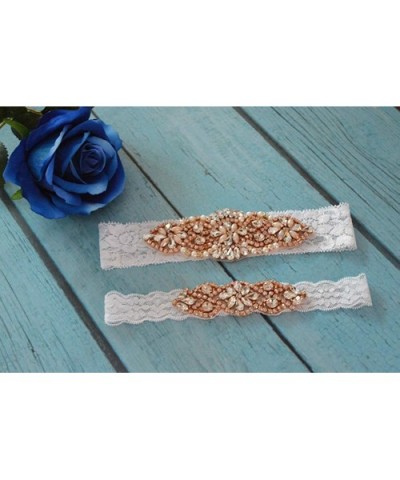 2019 Sexy Lace Wedding Garters for Bride Party Prom Garter Set 2 Pcs - 12a-rose Gold B - C718Q8SDEGR $26.82 Garters & Garter ...