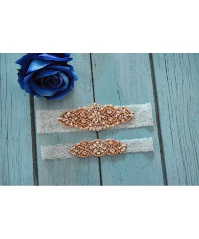 2019 Sexy Lace Wedding Garters for Bride Party Prom Garter Set 2 Pcs - 12a-rose Gold B - C718Q8SDEGR $26.82 Garters & Garter ...