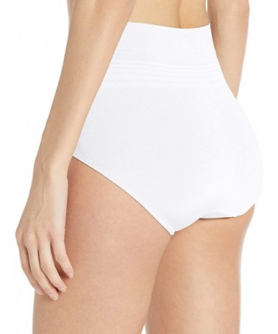 No Pinching No Problems Seamless Brief - White - CL184YK5X27 $13.65 Panties