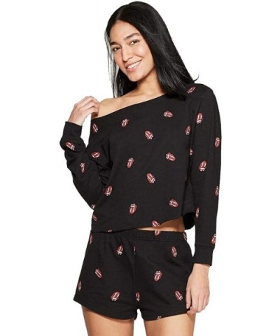 Women's Pajama Tops - (Black) - CV198ZYS7DT $24.89 Tops