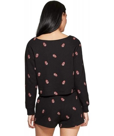 Women's Pajama Tops - (Black) - CV198ZYS7DT $24.89 Tops