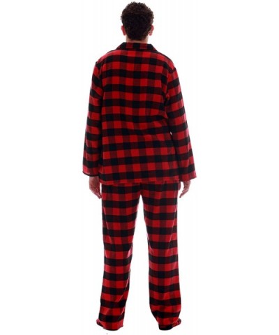 Matching Flannel Pajamas for Couples - Buffalo Plaid - C318EUASEYR $40.17 Sleep Sets