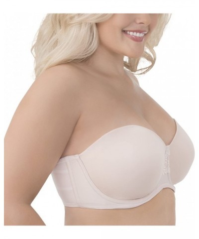 Women's Full Figure Strapless Bra (Sheer Quartz) - Sheer Quartz - C018080GO07 $47.26 Bras