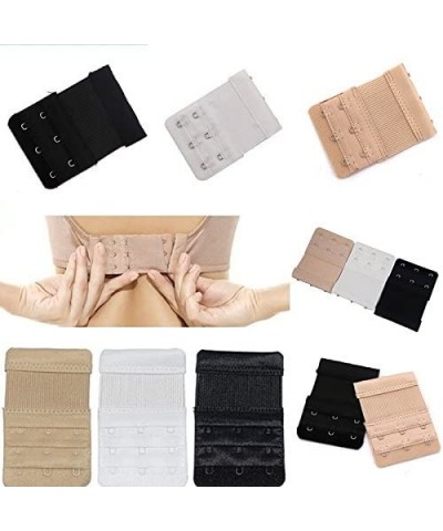 Women's Bra Strap Extension Underwear Buckle Hook 3 PCS/Pack (3 Hooks) - CO126PG9HDF $10.24 Accessories