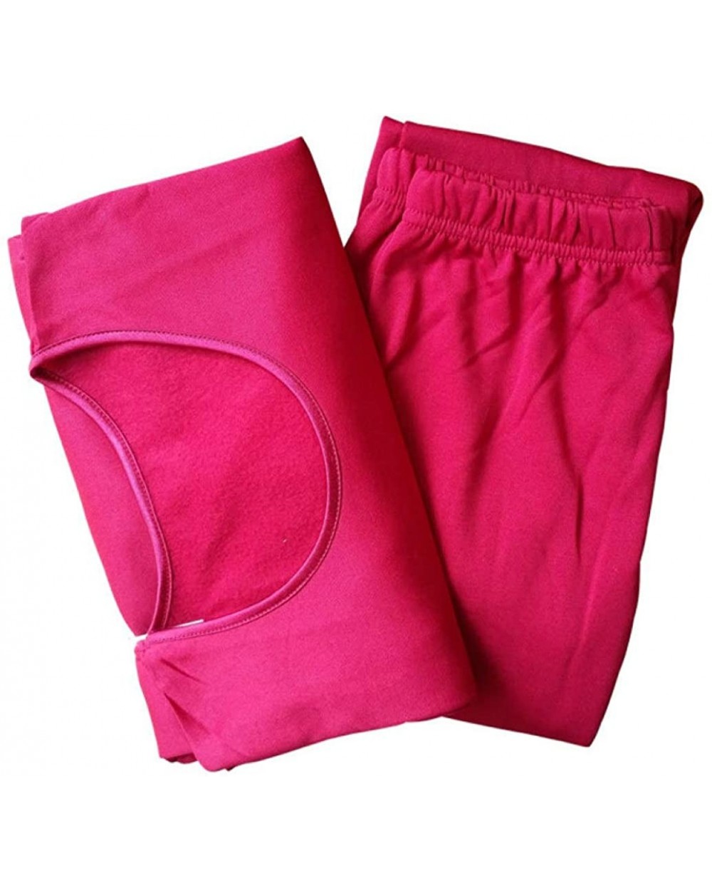 Winter Warm Women's Thermal Fleece Underwear Set Ultra-Thin Loose Soft Breatnable Long Johns - Red - C41933T09I7 $65.08 Therm...