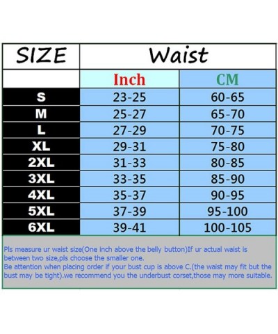 Sexy Women Mesh Overbust Corset Waist Training Bustier Top Shaper Plus Size - 4 Black - C112LKO6F3H $22.12 Bustiers & Corsets