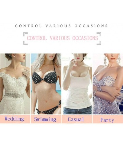 Latest Rabbit Strapless Backless Bra Lift Nipplecovers Adhesive Bra Sticky Pasties Beige - CD18RNCY86E $26.36 Accessories