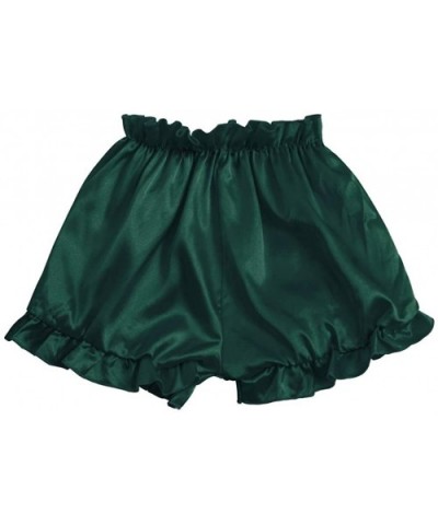 Women Casual Sleepwear Short Pants Silk Satin Sexy Pajamas Underwear Shorts - Green - CU197LAL5QN $13.83 Tops