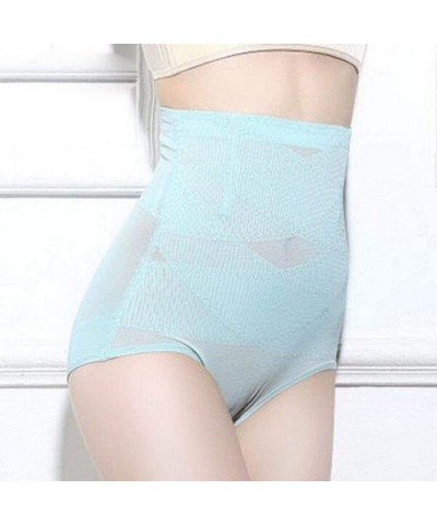 Women Tummy Slimmer Casual Elastic High Waist Hip Abdomen Shapewear Underwear Waist Cinchers - Green - CR18XE0U69D $12.46 Sha...