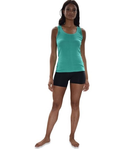 Tank Tops for Women- 6 Pack & 12 Pack Cotton -Flex Tank Tops - 6 Pack - Assorted a - CQ18Y9A32TH $41.38 Camisoles & Tanks