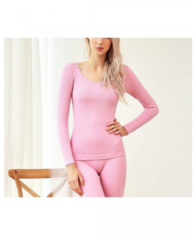 Thermal Underwear Suit Women Long Johns Winter Ultra Seamless Shape Slimming Thermal Set Winter Ladies Intimate Sets-2-155-17...