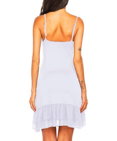 Women's Full Slip Adjustable Spaghetti Strap Cami Under Dress Extender - 2-white - CN182OH8S68 $22.67 Slips