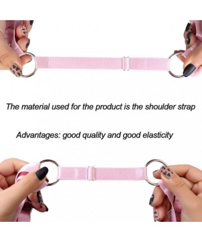 Women's Body Harness Bra Garter Punk Gothic Strappy Elastic Hollow Out Dance Party Rave Adjustable Belt - Pink - C618Y6UW4QS ...